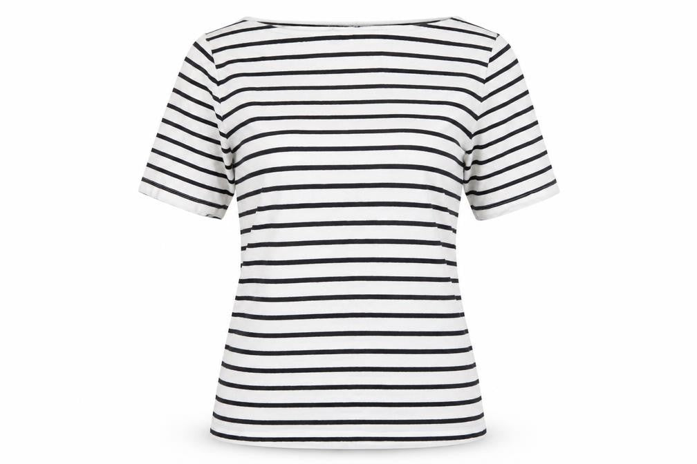 Womens UK Size 10 Warehouse White Basic T-Shirt