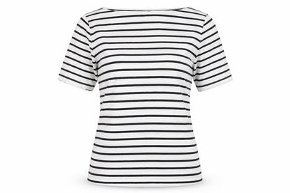 Womens UK Size 10 Warehouse White Basic T-Shirt
