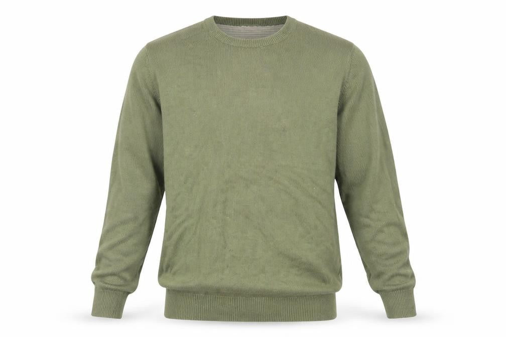 Mens UK Size M Marks and Spencer Green Pullover Jumper