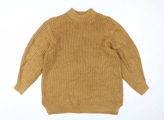 Womens UK Size 10 ASOS Brown Pullover Jumper