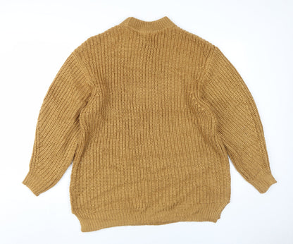Womens UK Size 10 ASOS Brown Pullover Jumper