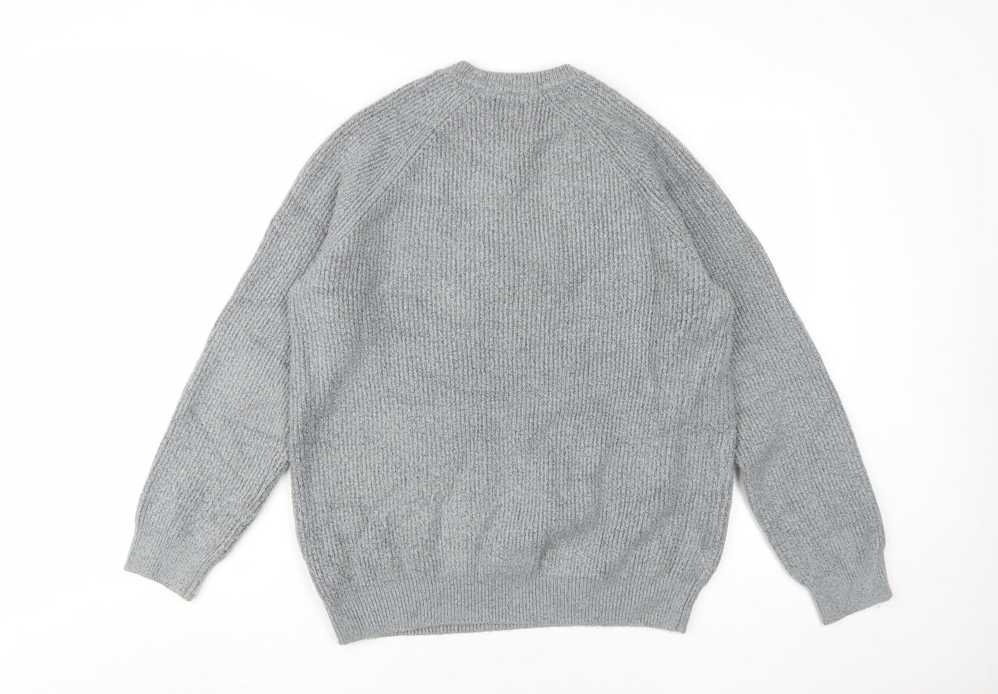 Marks and Spencer Men's Grey XL Supersoft Jumper