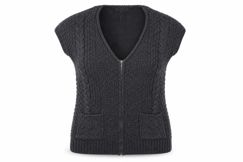 Womens UK Size 10 Marks and Spencer Black Cardigan Jumper
