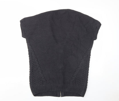 Womens UK Size 10 Marks and Spencer Black Cardigan Jumper