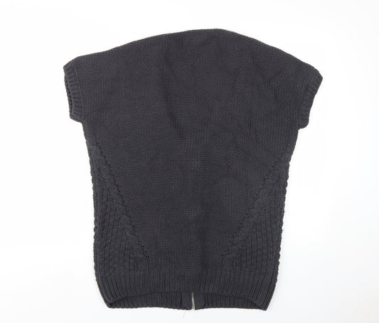 Womens UK Size 10 Marks and Spencer Black Cardigan Jumper