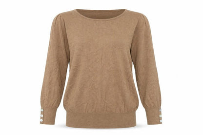 Womens UK Size 8 NEXT Brown Pullover Jumper
