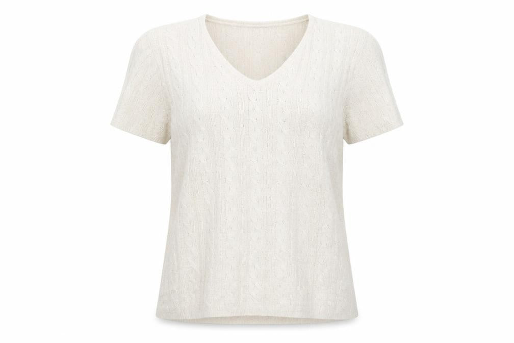 Womens UK Size M Berkertex Beige Basic T-Shirt