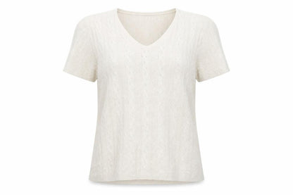 Womens UK Size M Berkertex Beige Basic T-Shirt