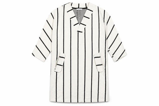 Zara Trafaluc Women's Black/White Striped Shift Dress XS