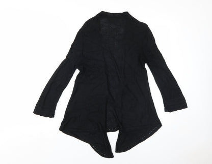Marks and Spencer Women’s Black Open-Knit Cardigan S