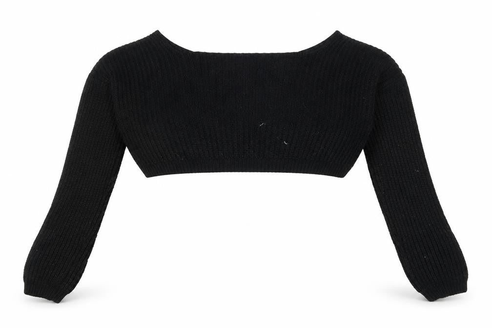 Womens UK Size M Boohoo Black Pullover Jumper