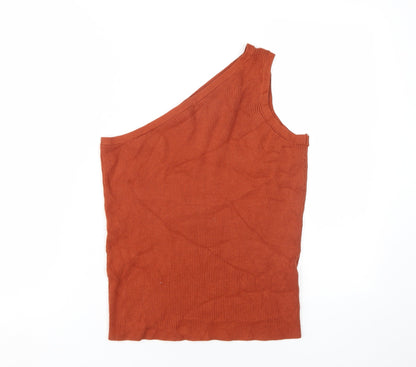 Womens UK Size L La Redoute Orange Camisole Tank