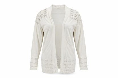 Womens UK Size 12 Marks and Spencer Beige Cardigan Jumper