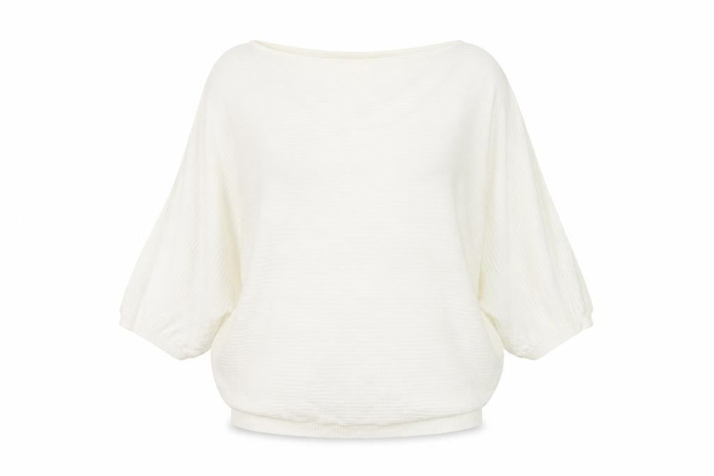 boohoo Women's White Knit Jumper M/L