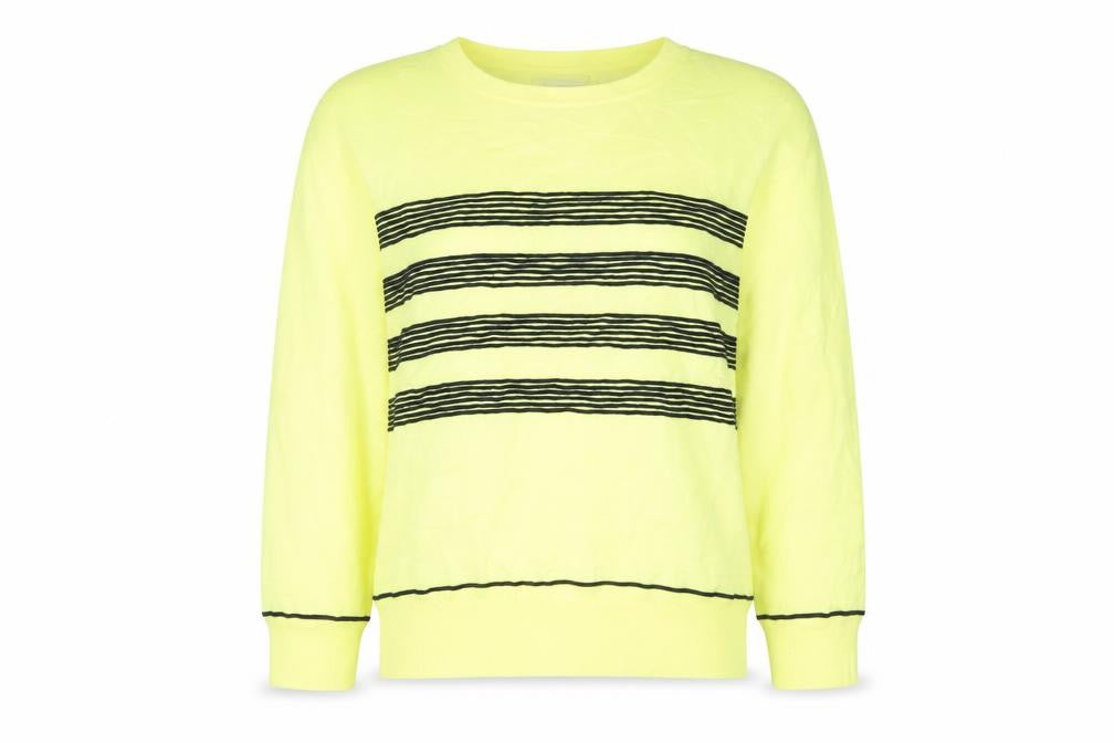 Womens UK Size L BASSINI Yellow Pullover Jumper