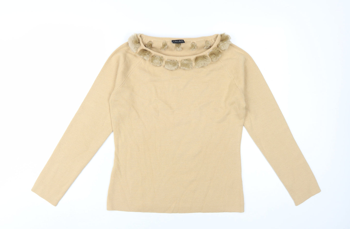 Apart Impressions Beige Women's Blouse Size 12
