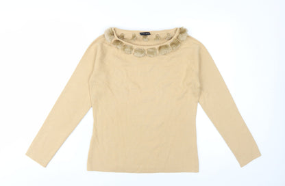Apart Impressions Beige Women's Blouse Size 12