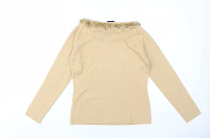 Apart Impressions Beige Women's Blouse Size 12