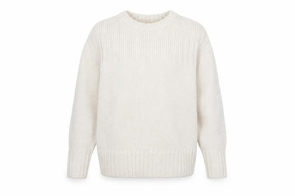 Womens UK Size M Marks and Spencer Ivory Pullover Jumper