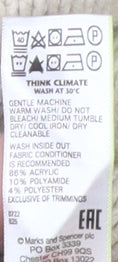 Womens UK Size M Marks and Spencer Ivory Pullover Jumper