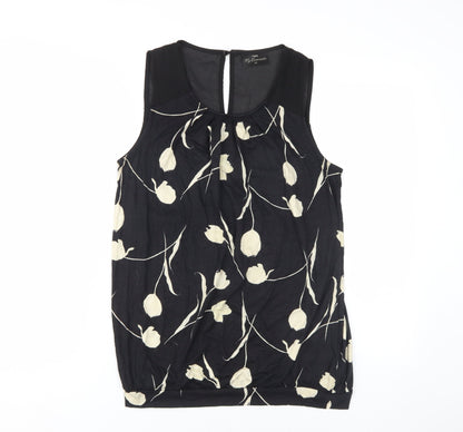 Womens UK Size 12 NEXT Black  Blouse