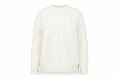 Womens UK Size L Marks and Spencer White Pullover Jumper