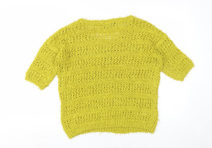 Womens UK Size UK 12 NEXT Green Pullover Jumper