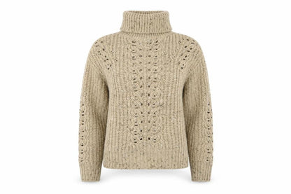 Womens UK Size S Marks and Spencer Beige Jumper Jumper