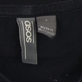 Mens UK Size S ASOS Black  T-Shirt