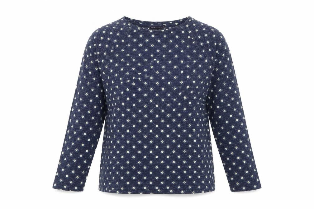 Womens UK Size 14 Marks and Spencer Blue Jersey T-Shirt