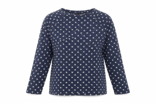 Womens UK Size 14 Marks and Spencer Blue Jersey T-Shirt