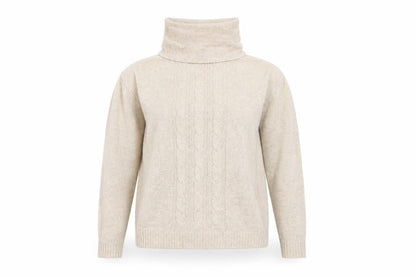 Womens UK Size S H&M Beige Pullover Jumper