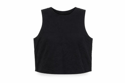 ASOS DESIGN Women's Black High Neck Tank Top UK 10