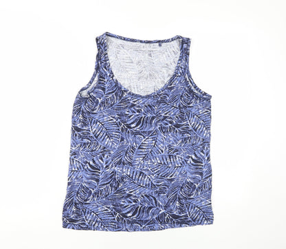 Womens UK Size 12 Principles Blue Basic Tank