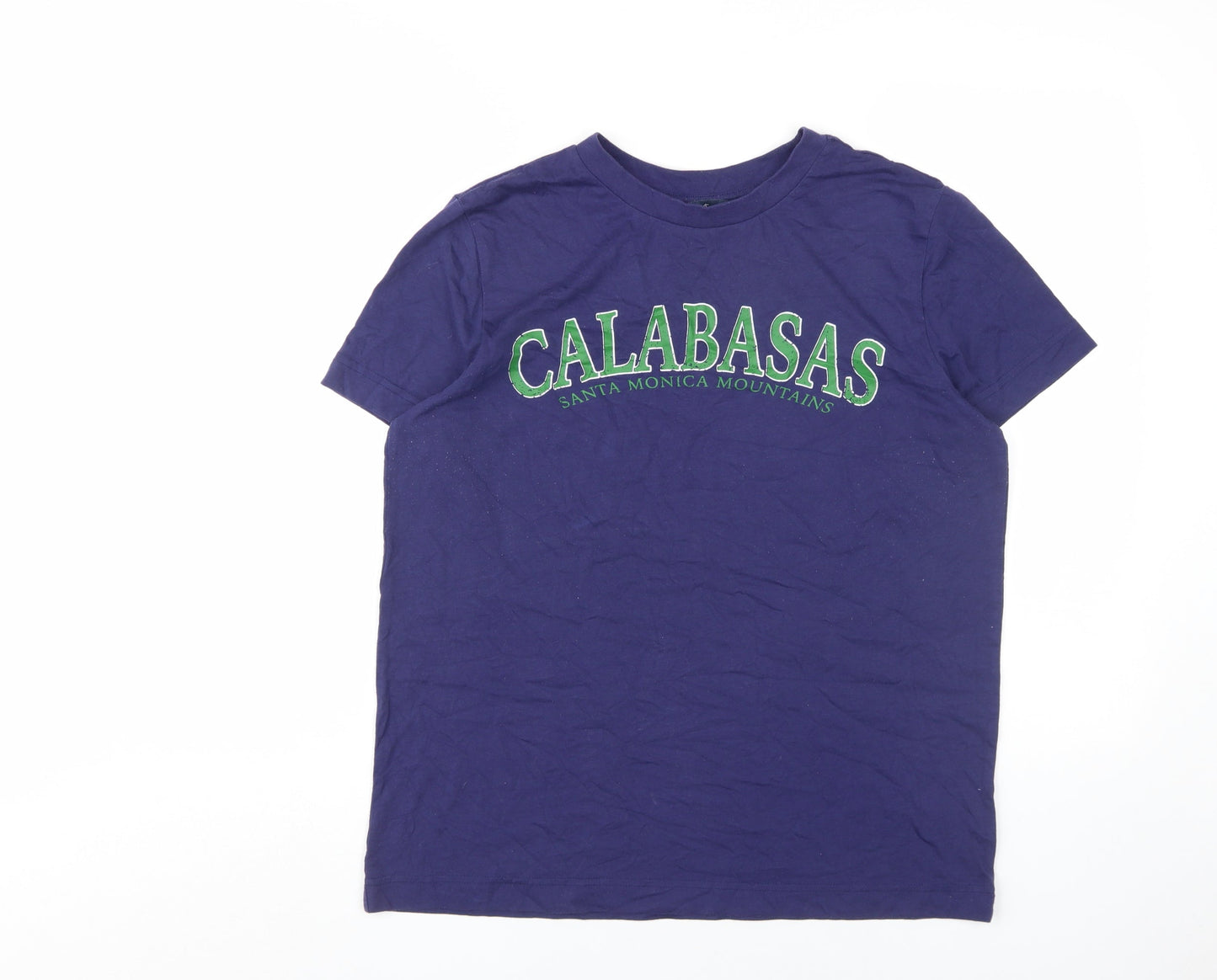 Womens UK Size 12 NEXT Purple Basic T-Shirt