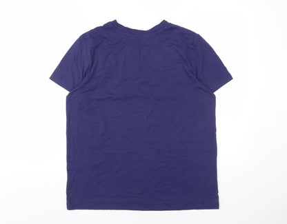Womens UK Size 12 NEXT Purple Basic T-Shirt
