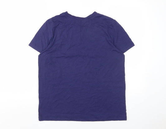 Womens UK Size 12 NEXT Purple Basic T-Shirt