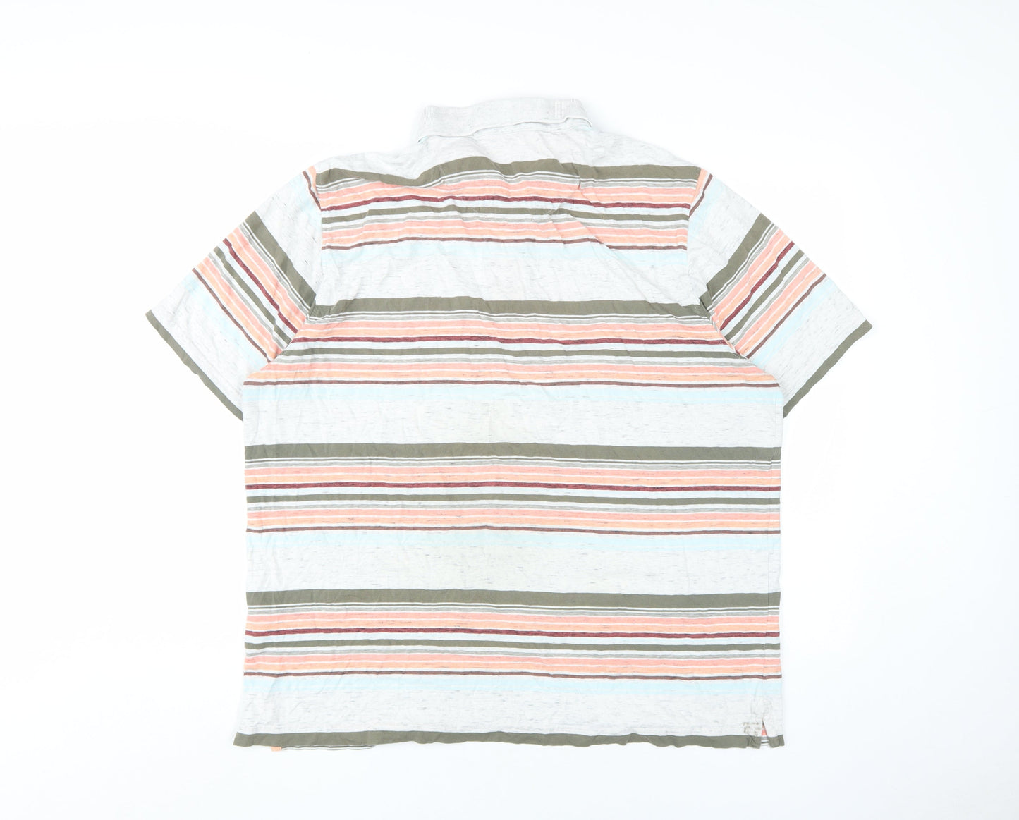 Marks and Spencer Men's XL Striped Polo Shirt