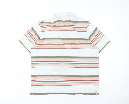Marks and Spencer Men's XL Striped Polo Shirt