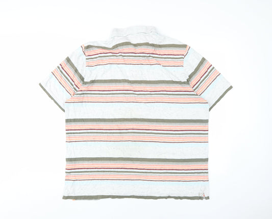 Marks and Spencer Men's XL Striped Polo Shirt