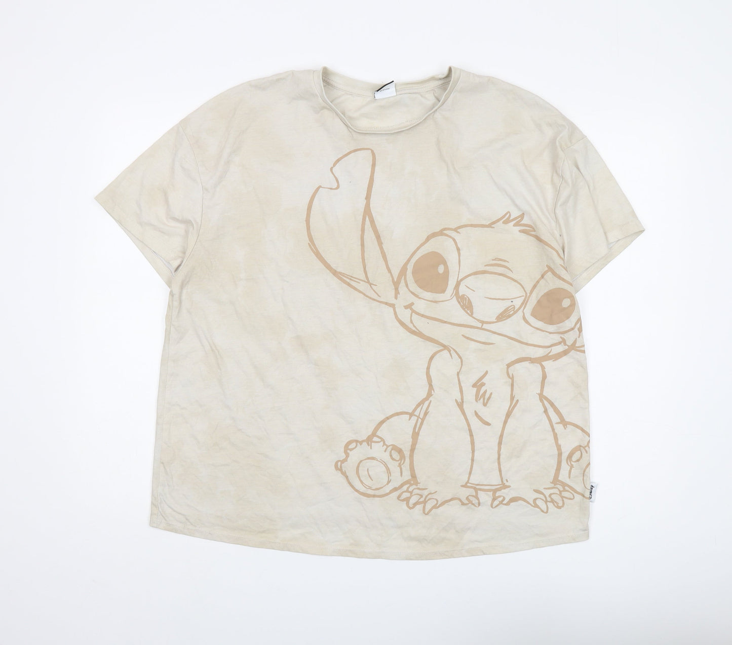 Womens UK Size 20 Disney Beige  T-Shirt