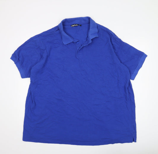 Bigdude Men's Blue 4XL Polo Shirt