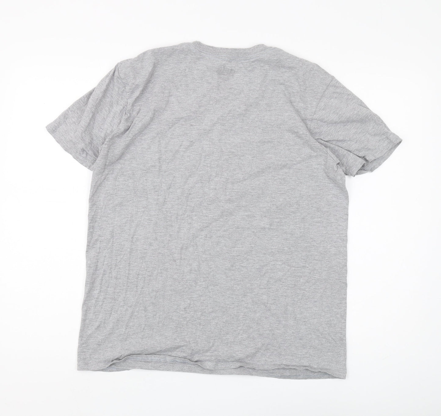 Star Wars Men's Grey T-Shirt, Large, Short Sleeve