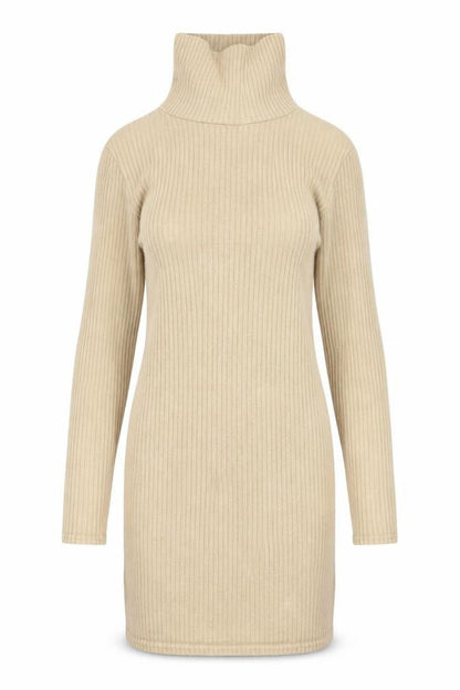 Select Women's Beige Bodycon Dress Size 10