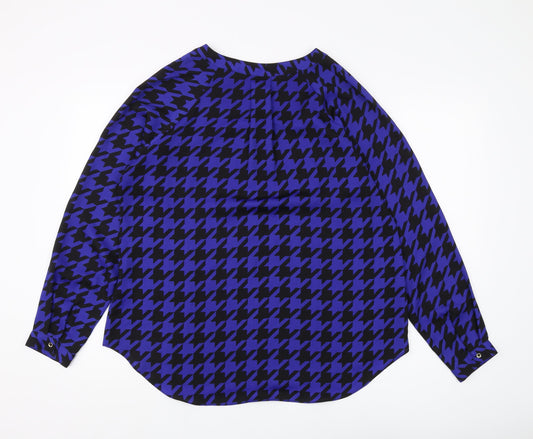 Womens UK Size 14 Marks and Spencer Blue  Blouse