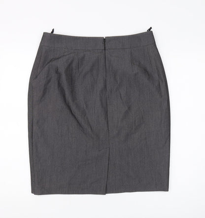 Marks and Spencer Women's Pencil Skirt UK 16 Grey