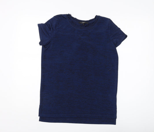 Womens UK Size 10 NEXT Blue Basic T-Shirt