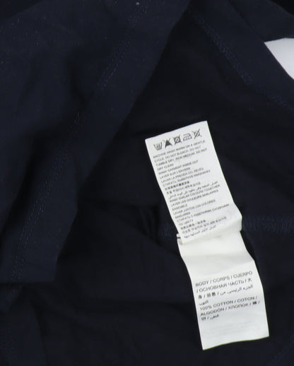 Superdry Men's Black Vintage Logo V-Neck T-Shirt S