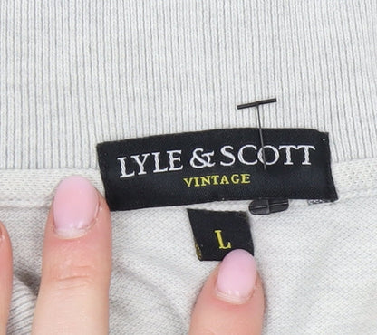 Lyle & Scott Men's Beige Polo Shirt L Size