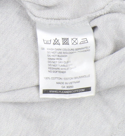 Lyle & Scott Men's Beige Polo Shirt L Size